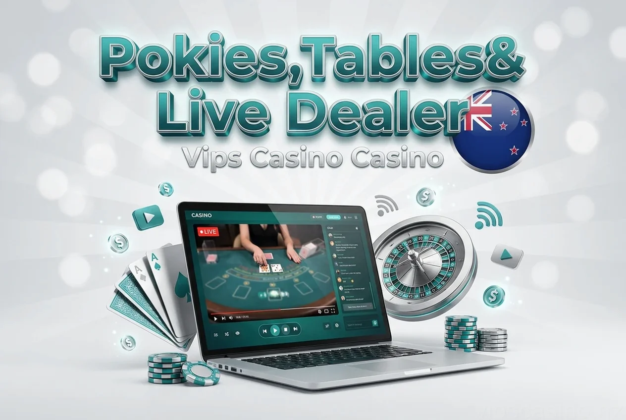 Pokies, Tables& Live Dealer